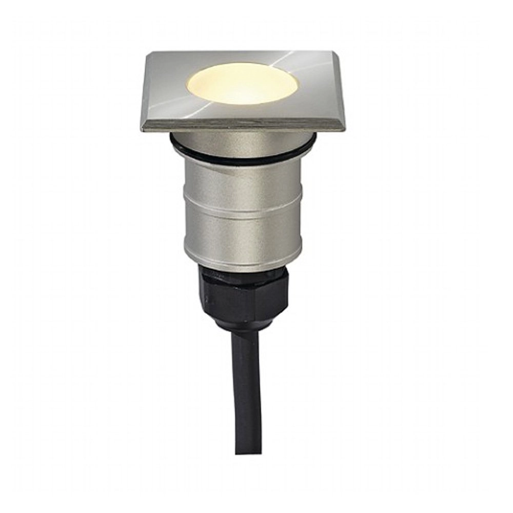 LED decking spot Power Trail-Lite 1.4w - 3000K - 4.7cm metal gray
