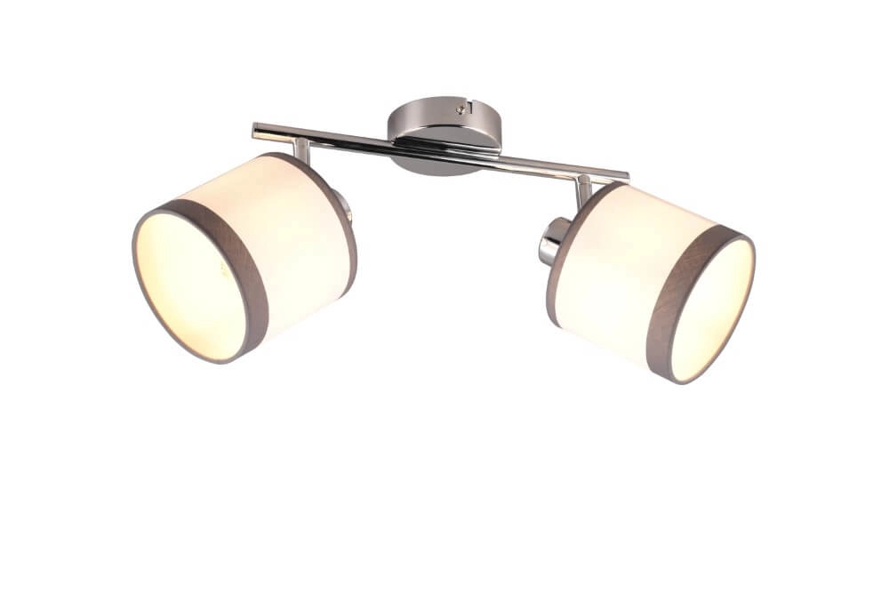 Ceiling light Davos white 2-light Trio 4017807574241