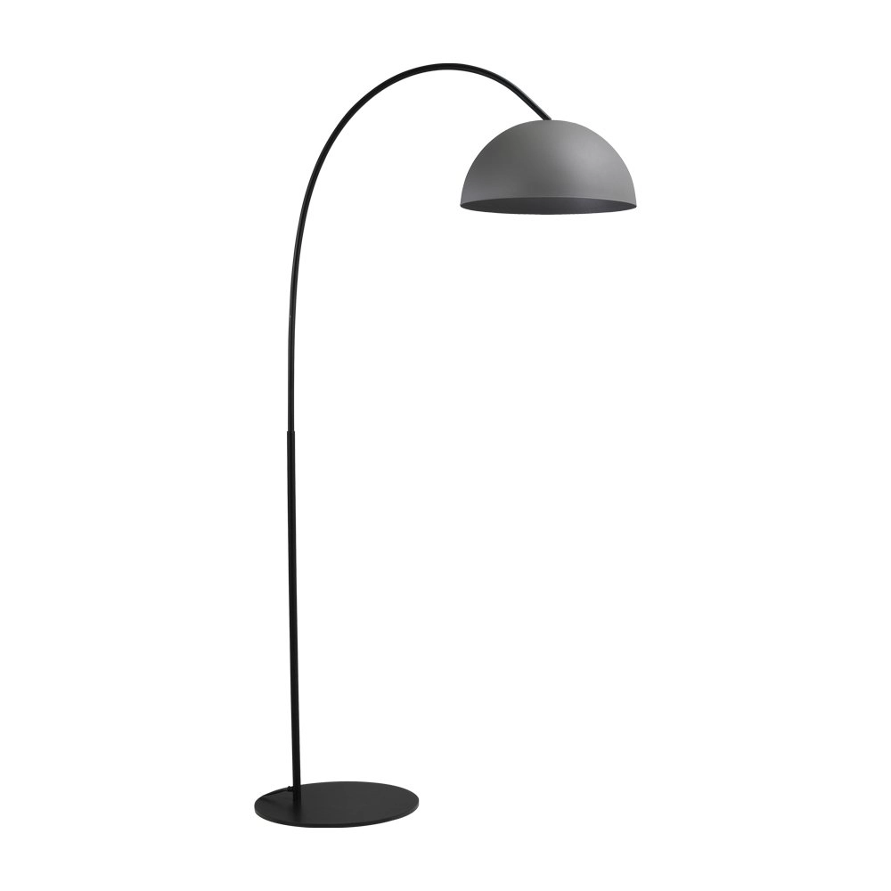 Floor lamp Industria 186 concrete gray with black