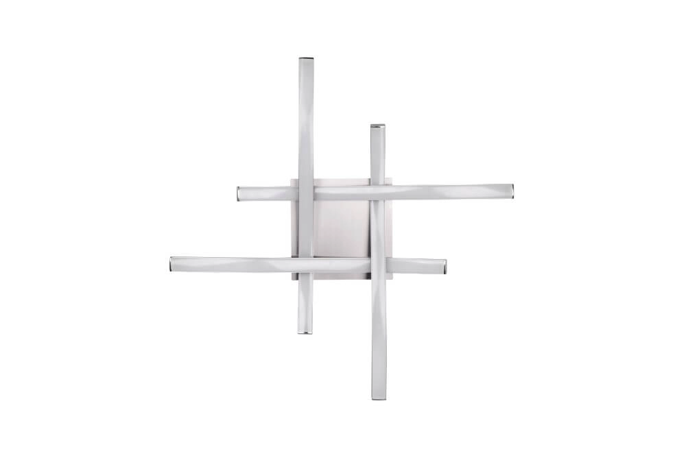 LED ceiling light Route Stainless steel 4000K Trio 4017807521771