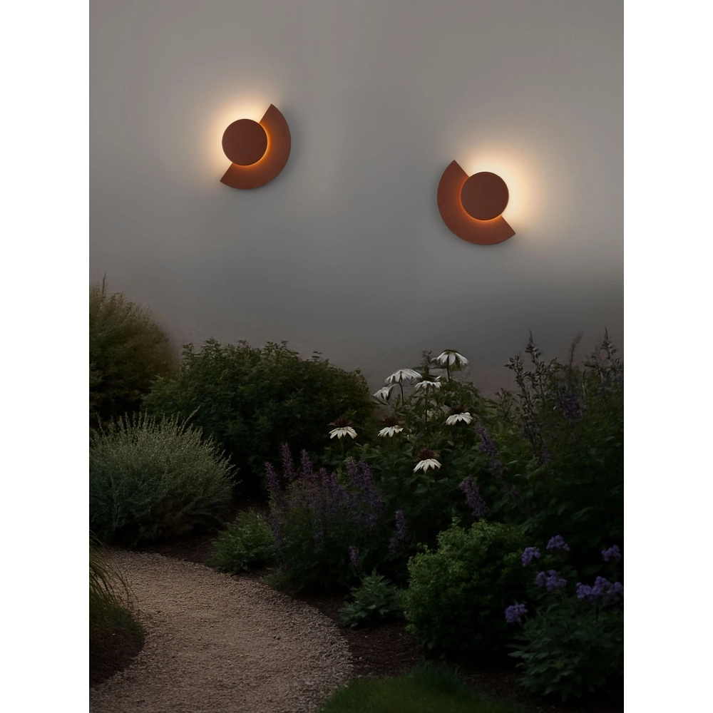 Modern wall lamp Gloo rust brown - 2700K Lyora 5212017497260