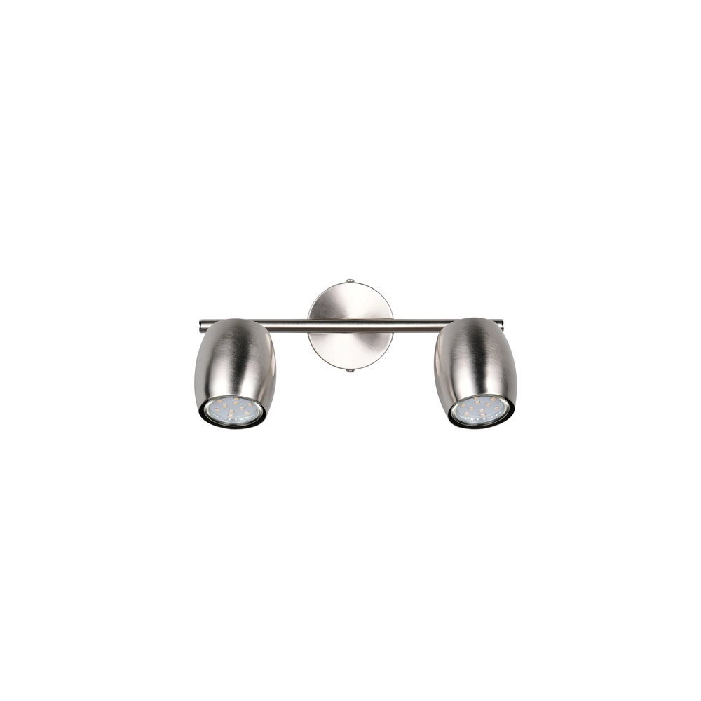 Ceiling lamp Nancy 2-light nickel Trio 4017807656688