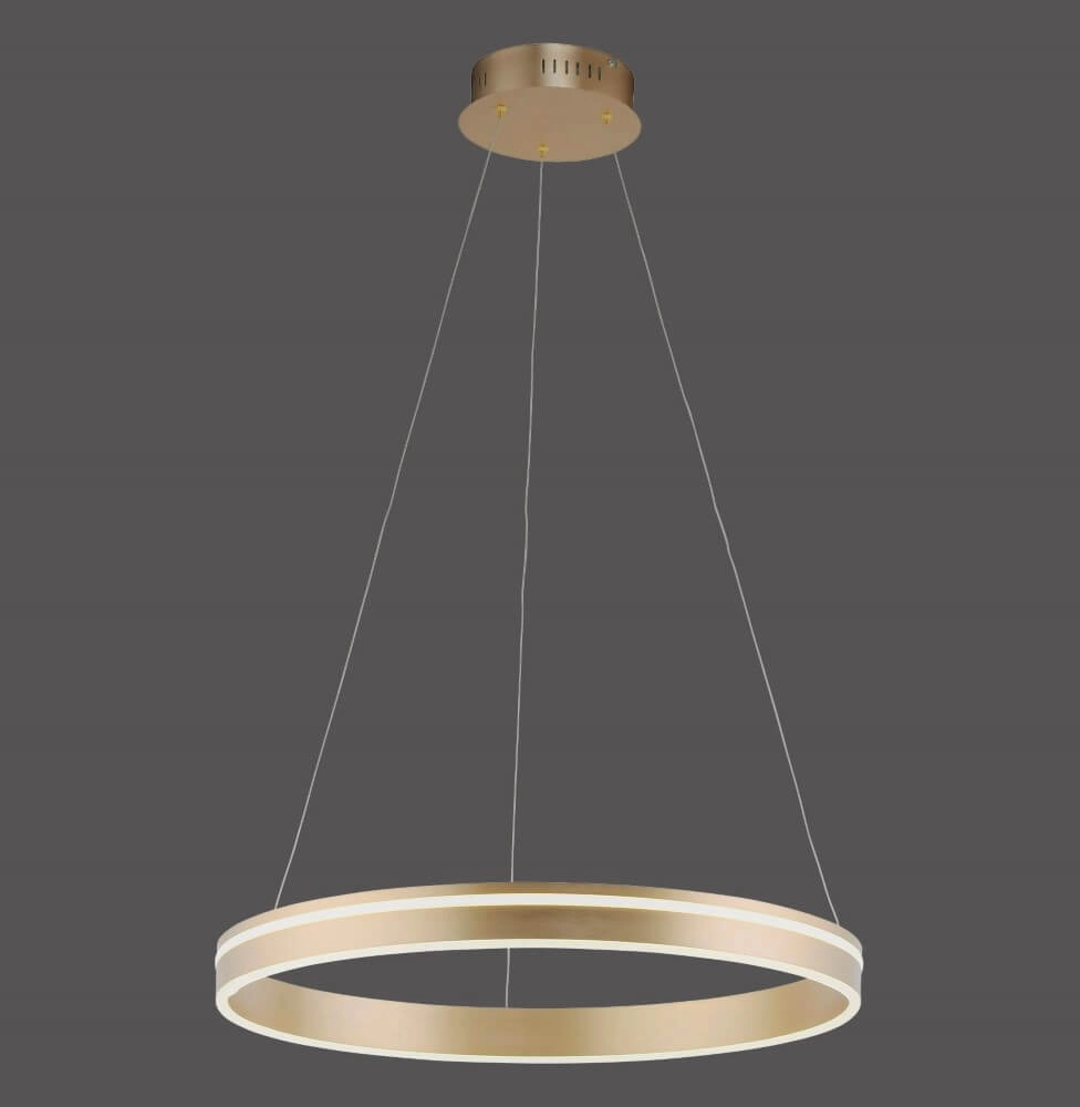 Design pendant lamp Q-Vito Ø 59cm brass Paul Neuhaus 4012248357767