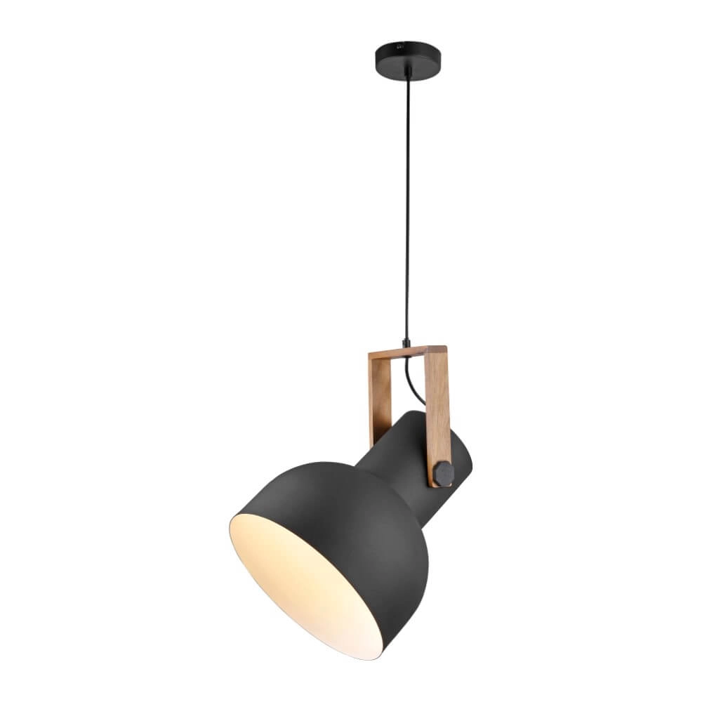 Pendant lamp Cup 2.0 1-light black Just Light 4043689000714