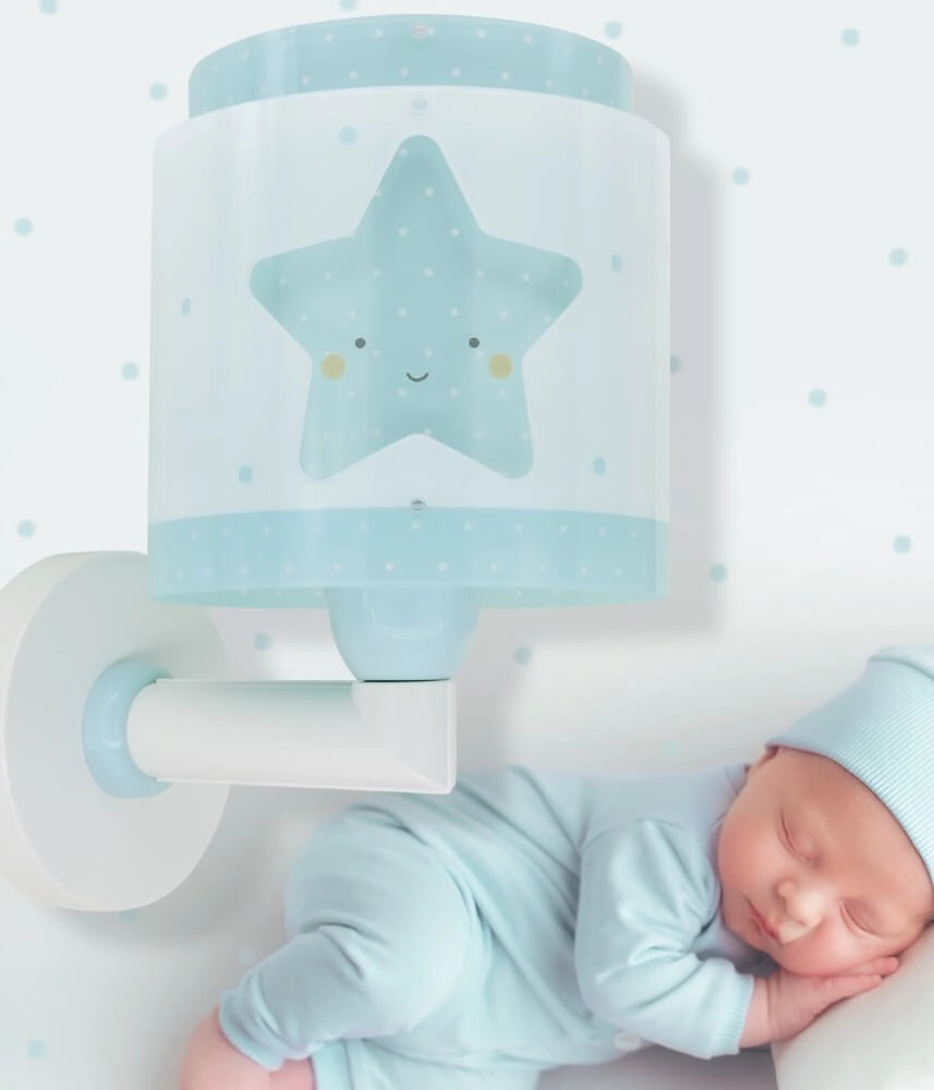 Children's room wall lamp Baby Dreams blue Dalber 8420406001906