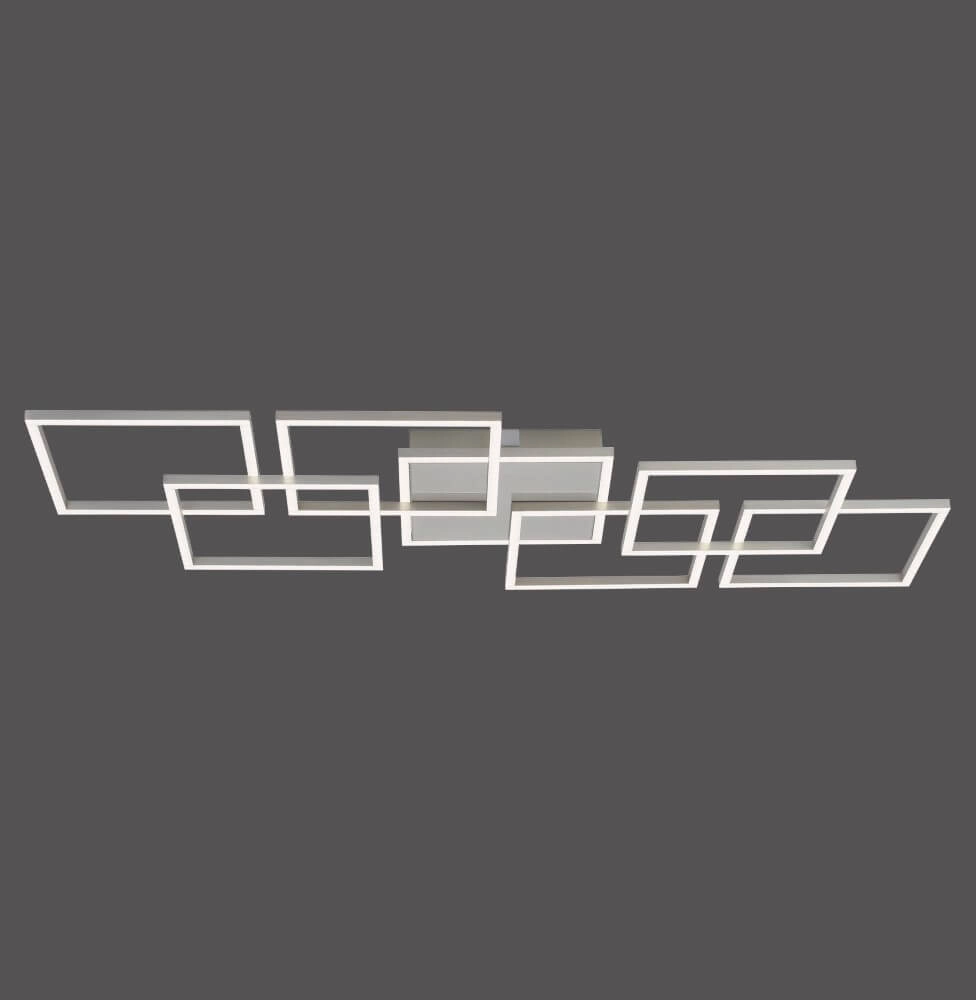 Modern ceiling lamp Q-Inigo rectangular Paul Neuhaus 4012248358092