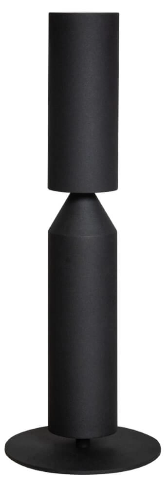 Black table lamp Pencil Ø 8cm