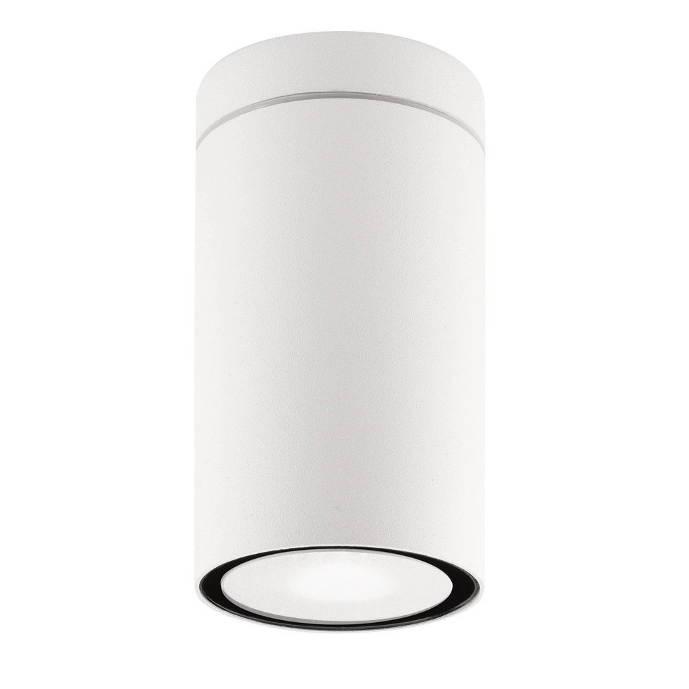 Round spotlight Cerise white