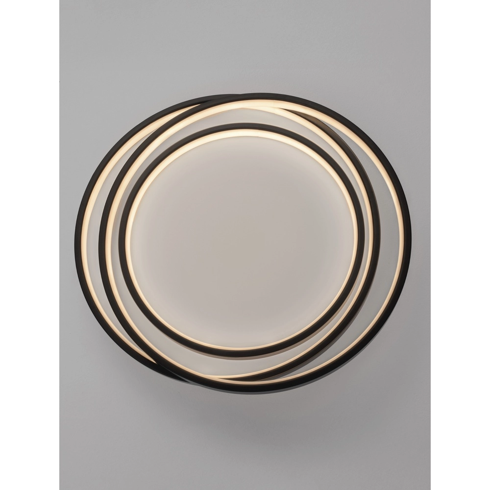 Round ceiling lamp Arbor black Ø 44cm Lyora 5212017454928