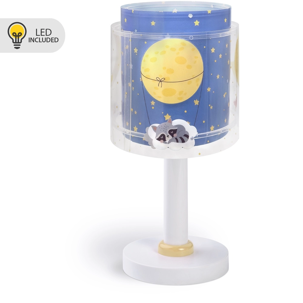 Children's room table lamp Moon Dreams blue Dalber 8420406766317