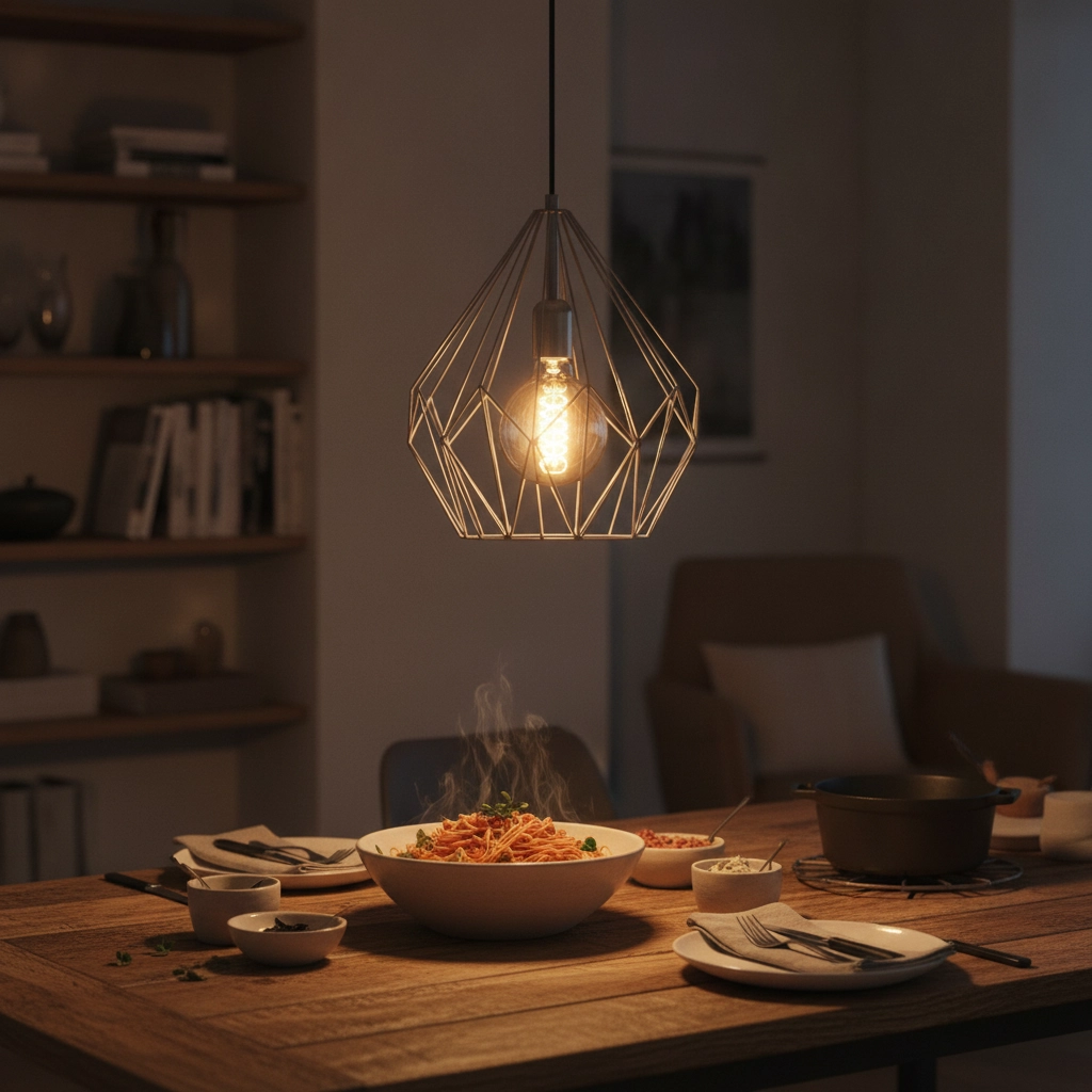 Grey pendant lamp Carlton Ø 31cm - E27