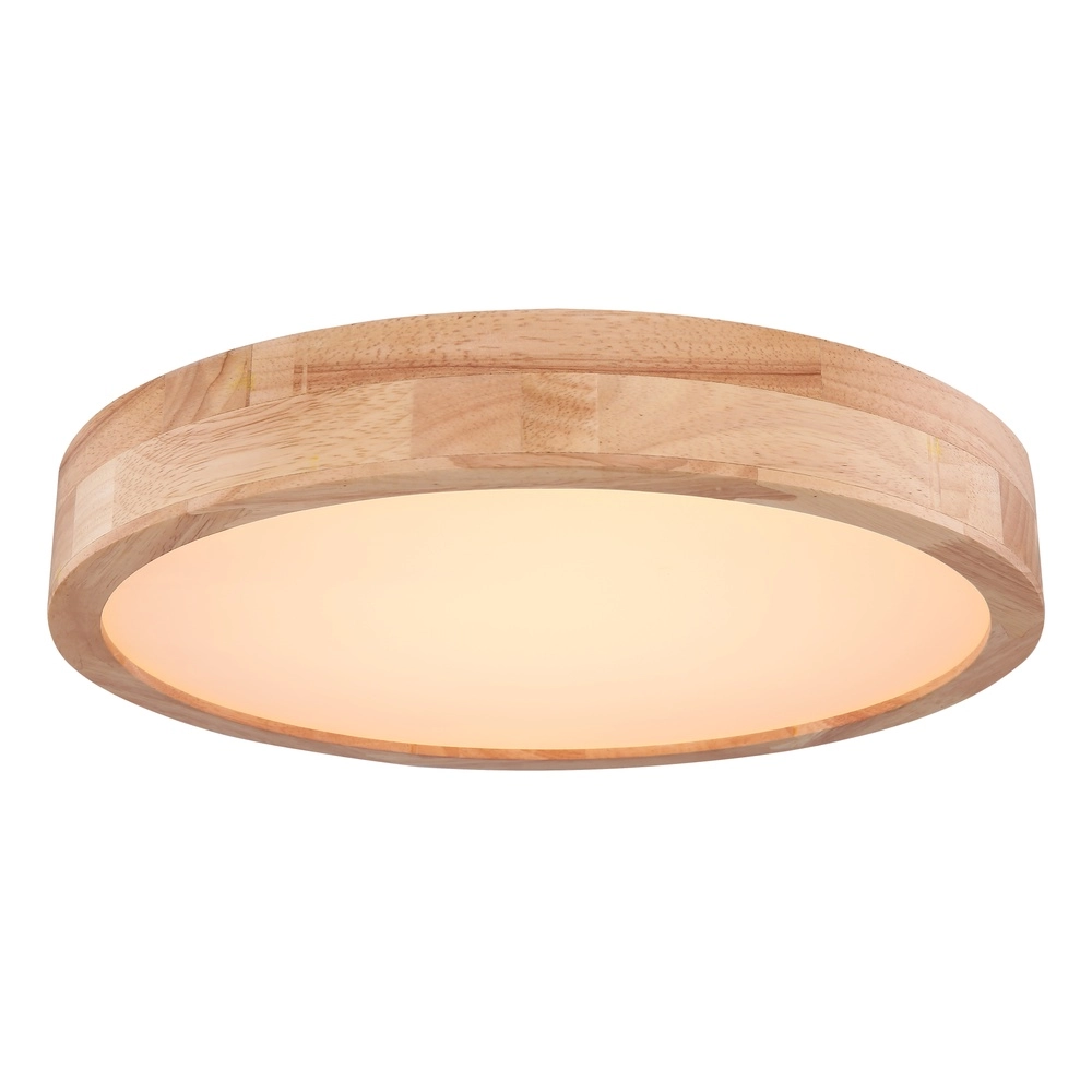 Wooden ceiling light Rainer Scandinavian Ø 40cm Globo 9007371395279