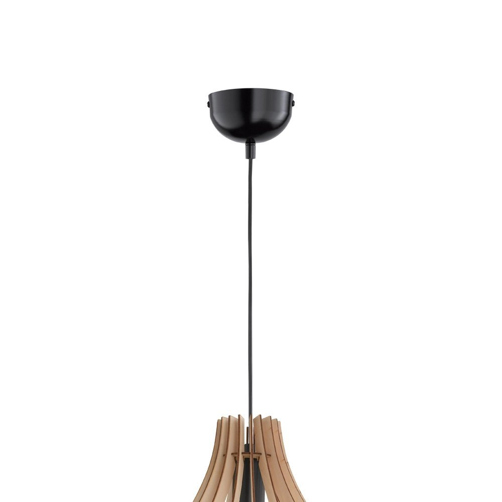 Pendant lamp Wood Wood Trio 4017807301915