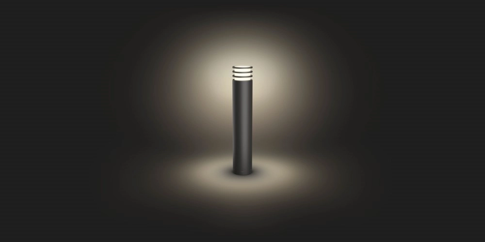 Garden lamp round Hue Lucca 77cm anthracite Philips 8718696166062