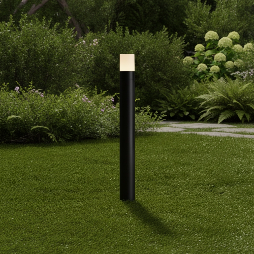 Design garden lamp Paul black 80cm