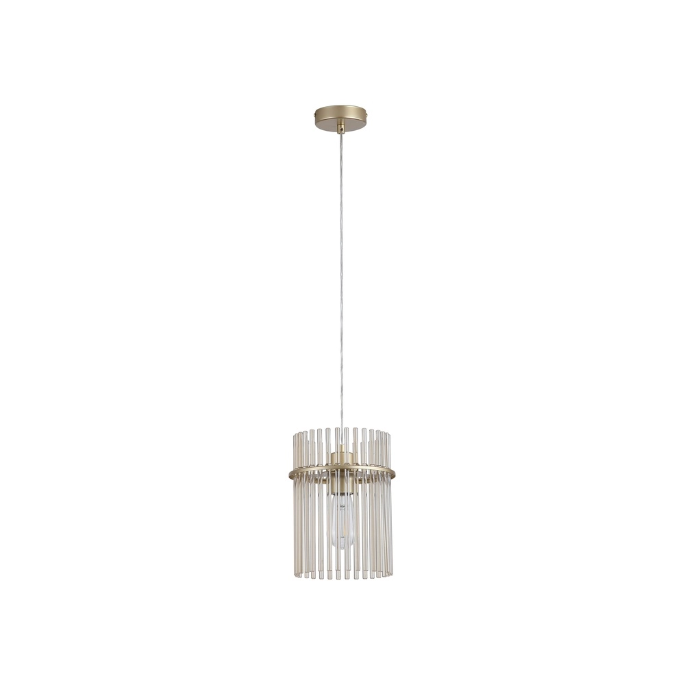 Pendant lamp Swizzle Ø 20cm gold Searchlight 5053423302515