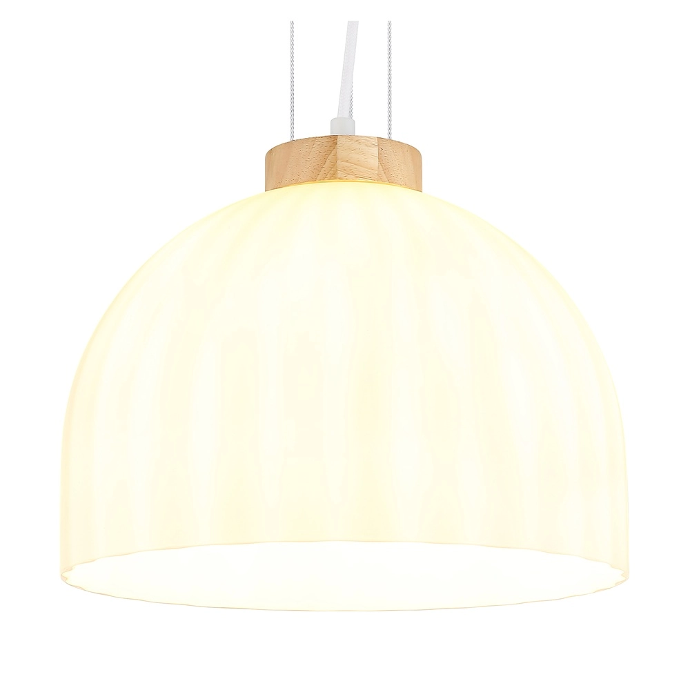 Pendant lamp Swanson white Ø 30cm Globo 9007371589999