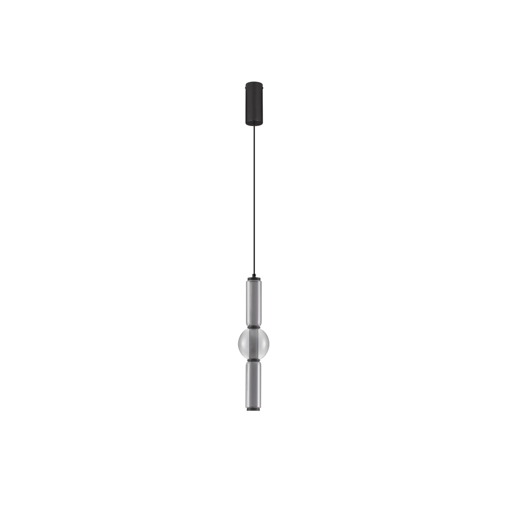 Pendant lamp Ulon 1-light smoke glass Lyora 5212017474186