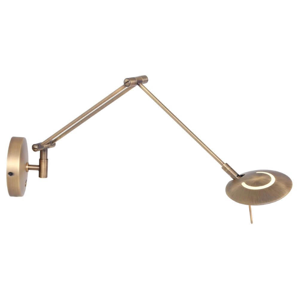 Reading lamp Zodiac LED brass Steinhauer 8712746127355