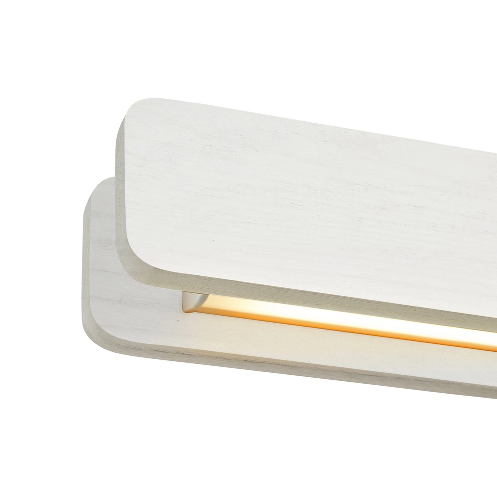 Wood look led pendant light Ilgas  white Nordlux 5704924026966