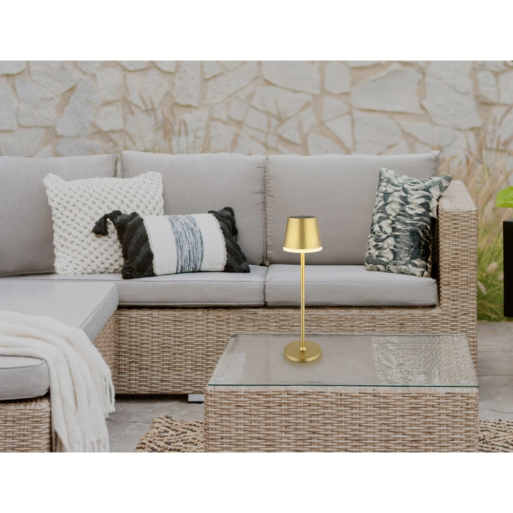 Solar table lamp Vannieso Gold Globo 9007371484355