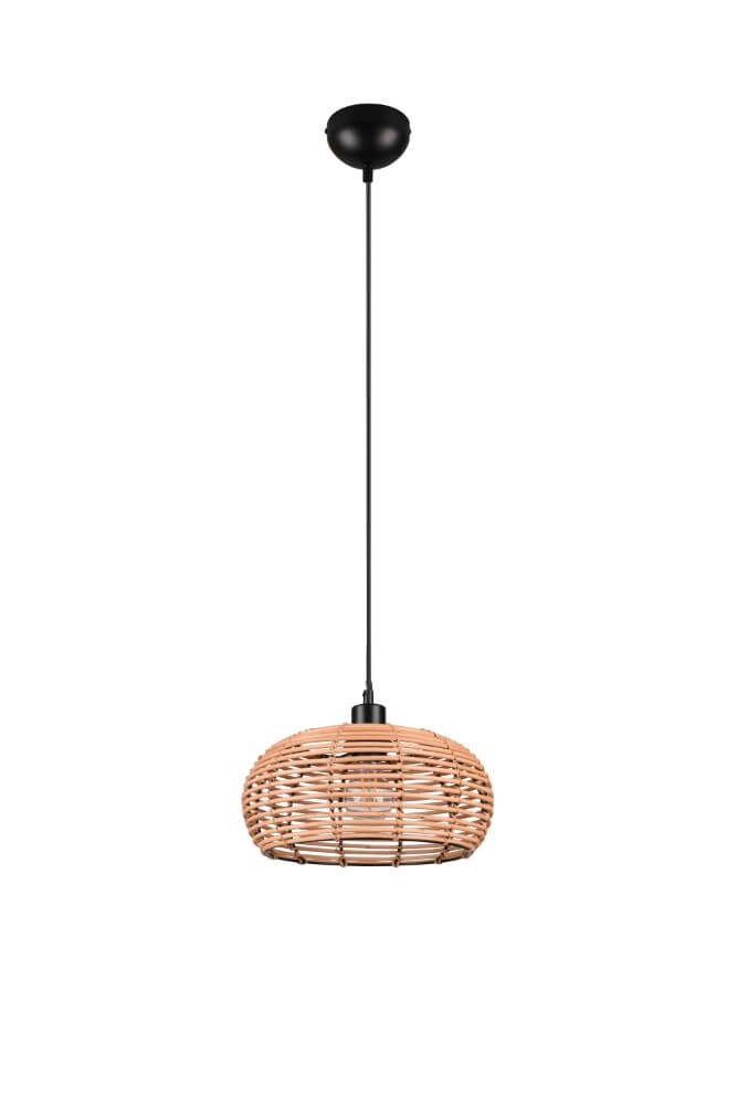 Rattan pendant lamp Inga Ø 30cm