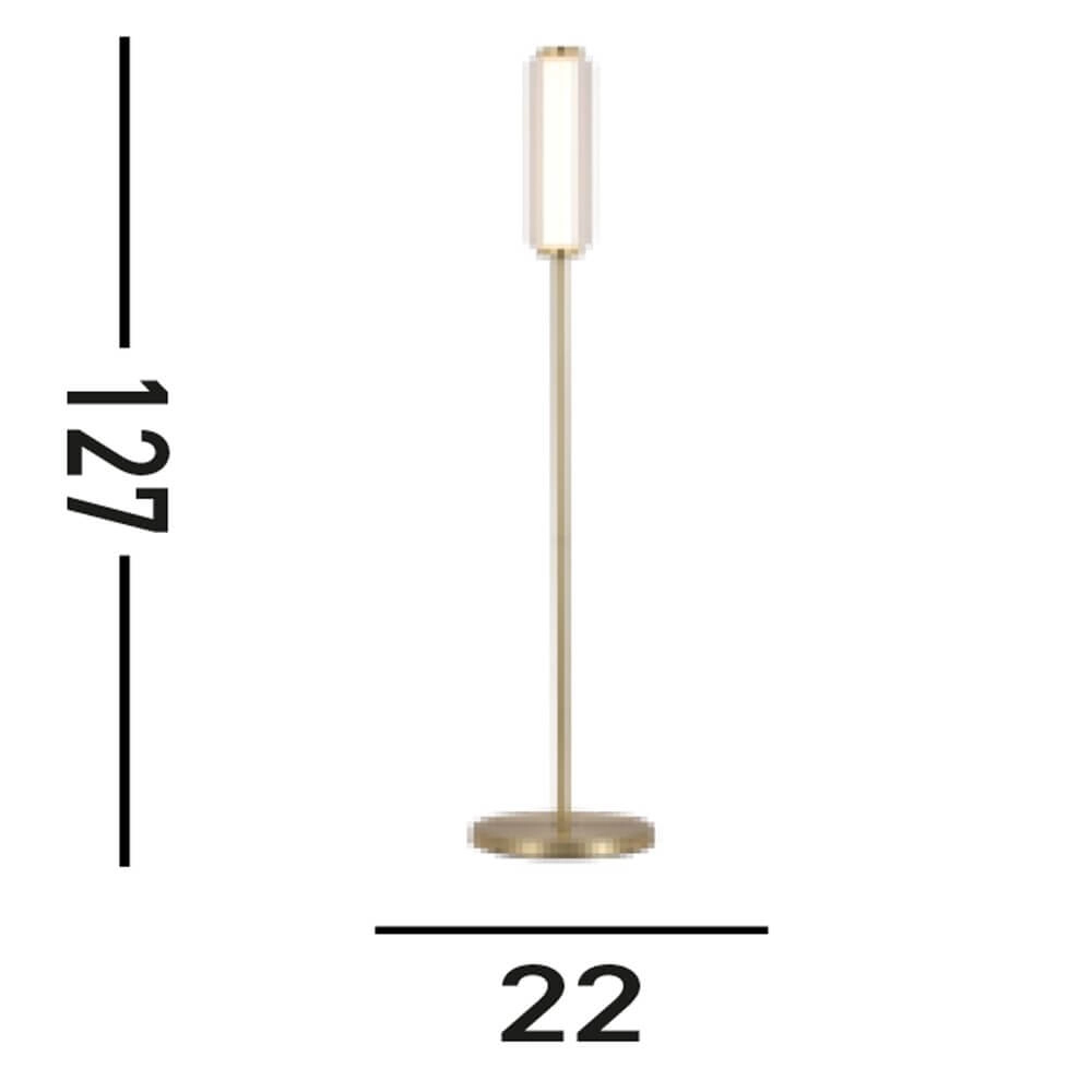 Modern floor lamp Mod brass Searchlight 5053423273143