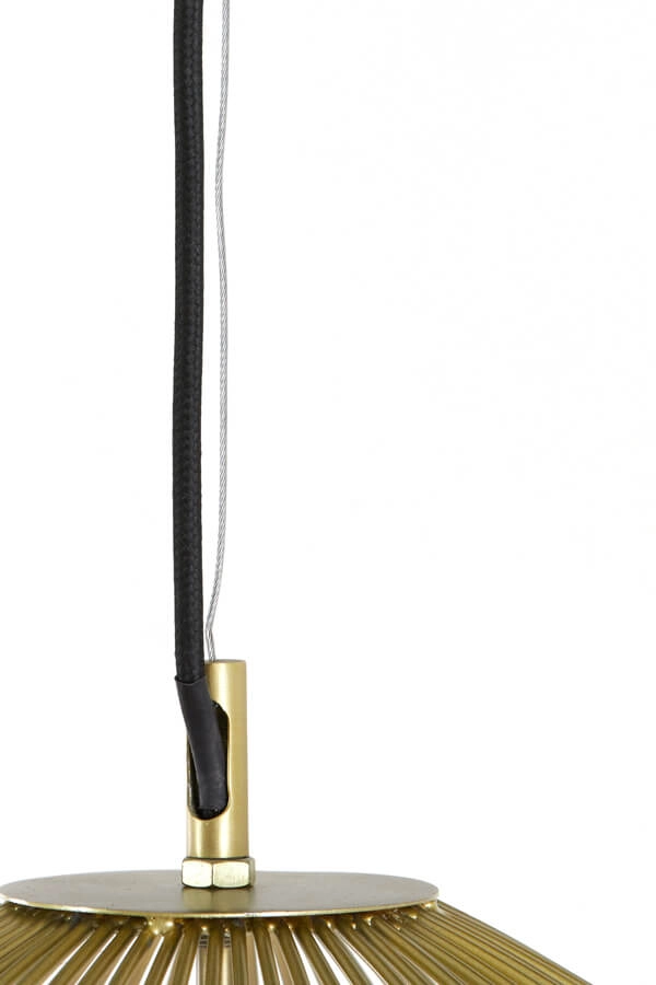 Golden pendant lamp Rilana Ø 45cm Light & Living 8717807649777