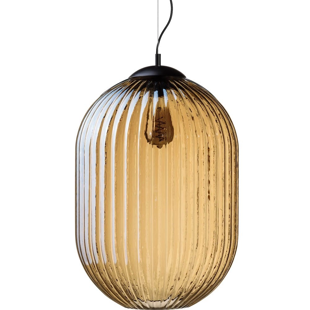 Glass pendant lamp Glamm Ø 40cm ETH 8719075189412