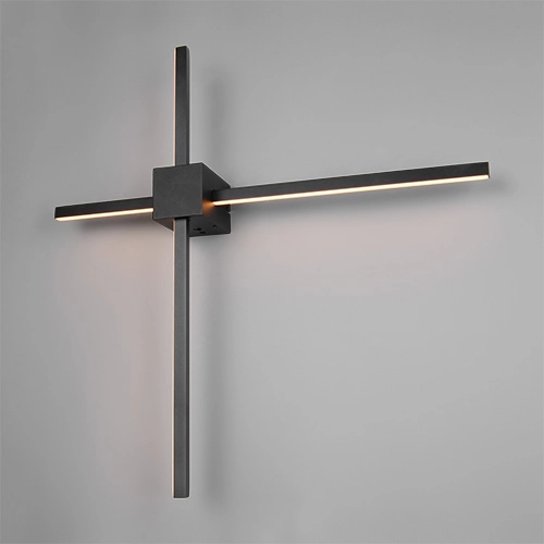 Modern wall lamp Cassino black 67.5cm