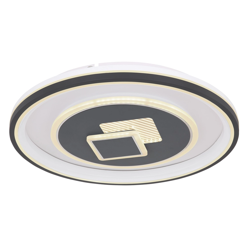 Ceiling lamp Sundi white with black