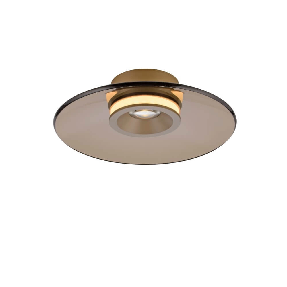 Designer ceiling lamp Pure Moon bronze Ø 32cm Paul Neuhaus 4012248382738