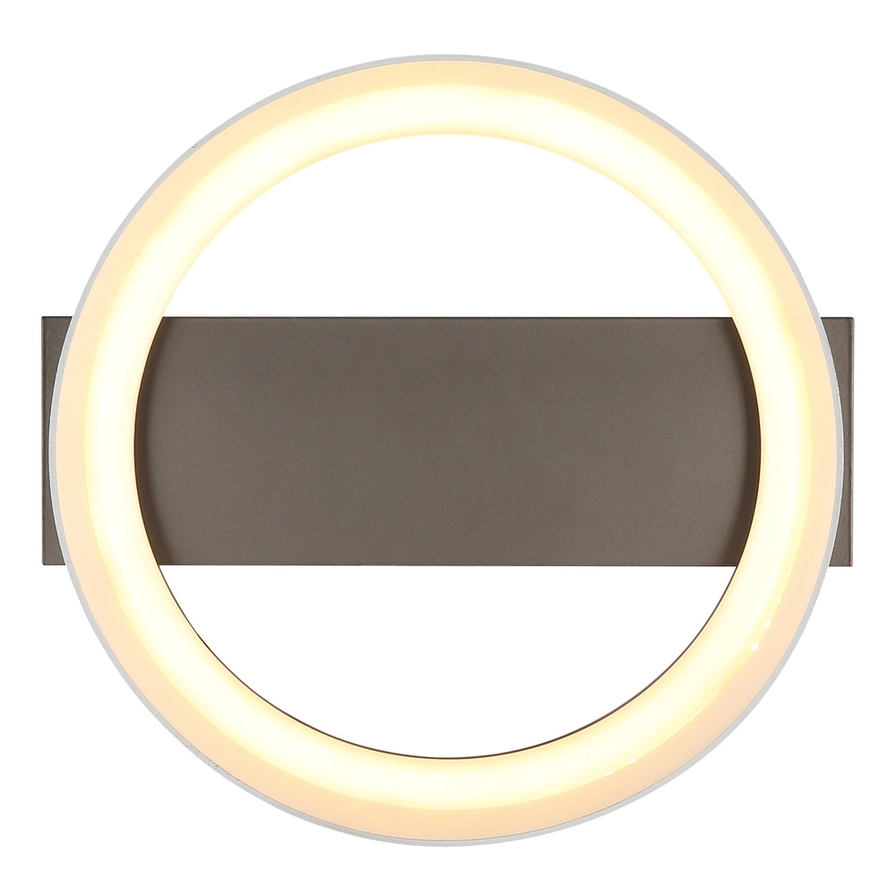 Sleek ceiling lamp Syrakus coffee brown Globo 9007371570089