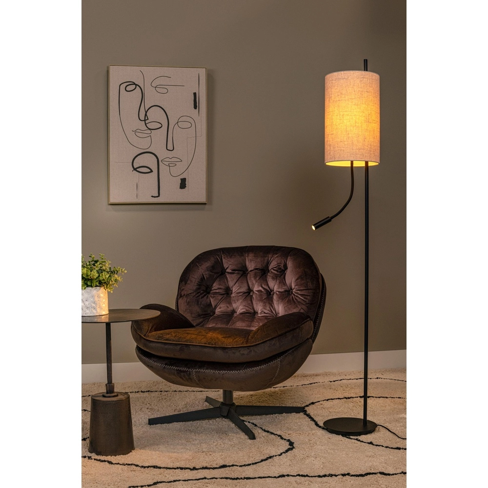 Floor lamp Magic with reading light Lucide 5411212680099