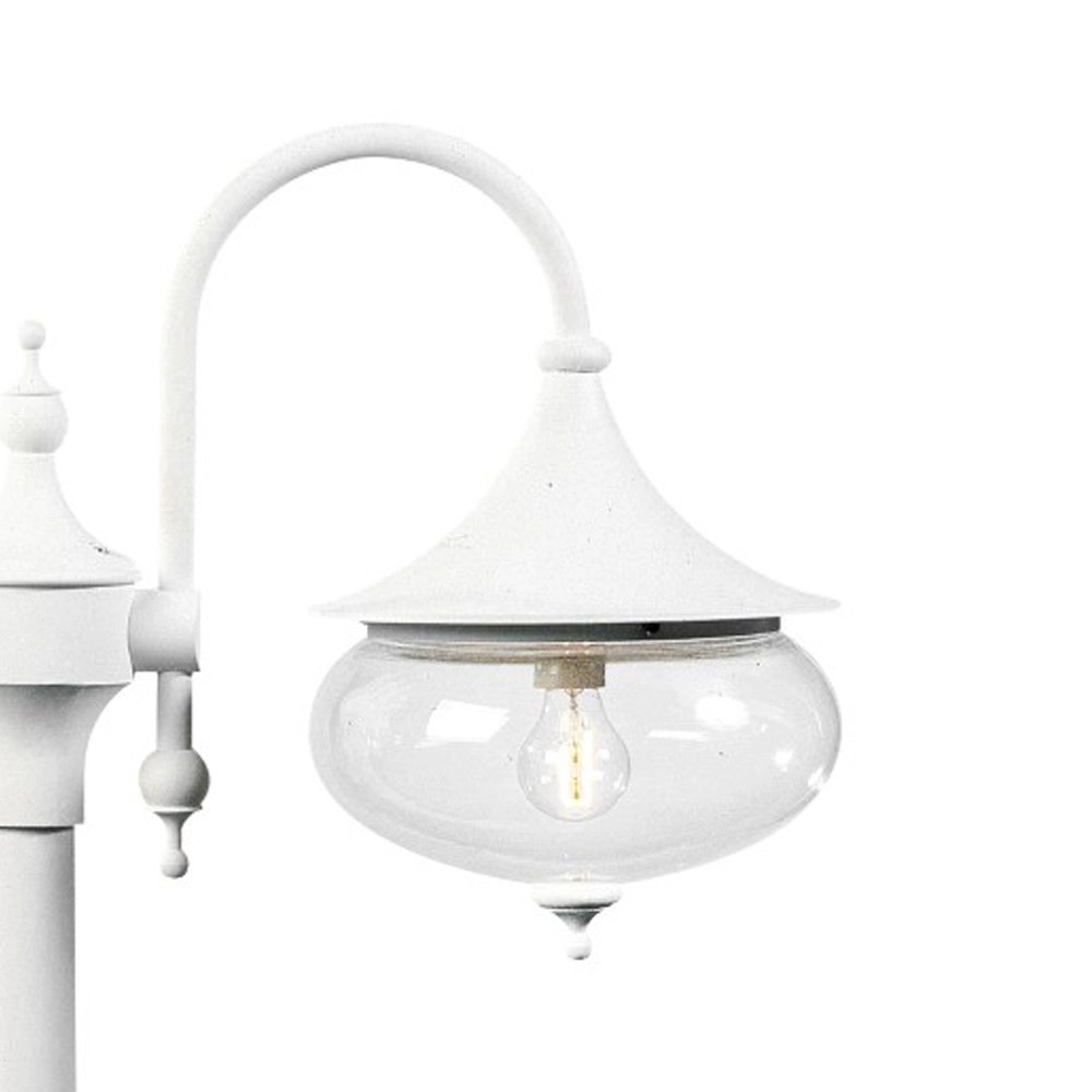 Classic lantern shade Libra 2-light white KonstSmide 7318306202503
