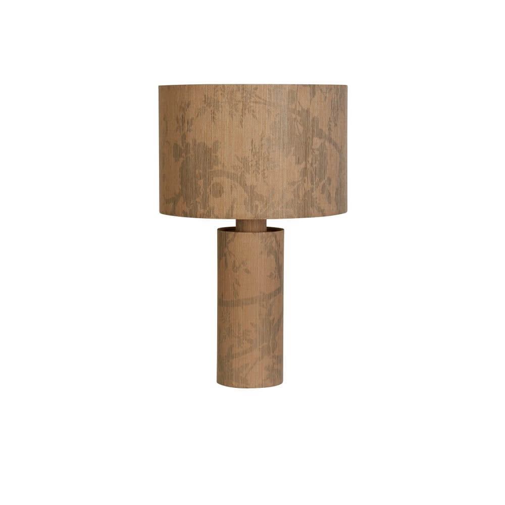 Country table lamp Isla brown Searchlight 5053423274126