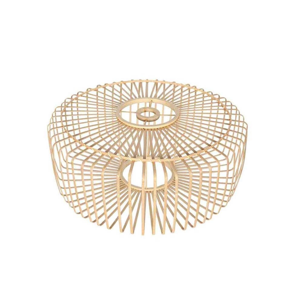 Bamboo ceiling lamp Bloeba Ø 40cm Steinhauer 8712746176780