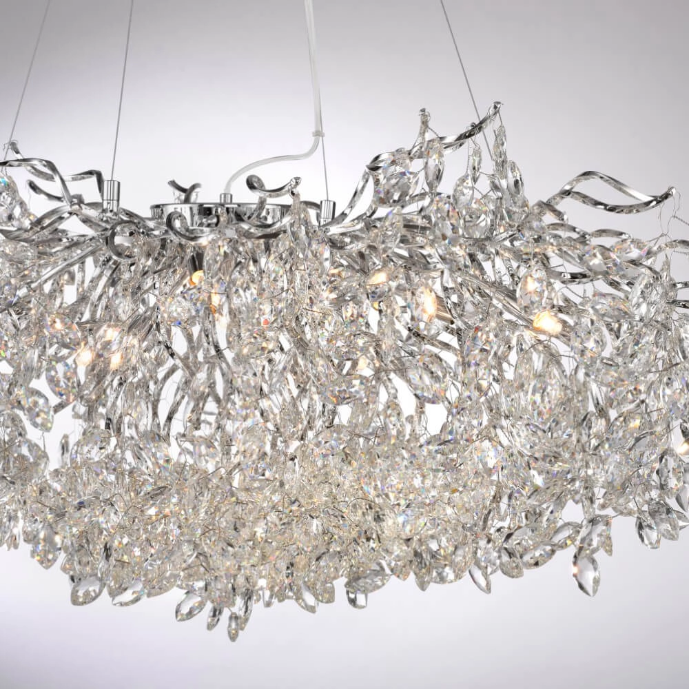 Chandelier Ricicle 120cm chrome Paul Neuhaus 4012248382080