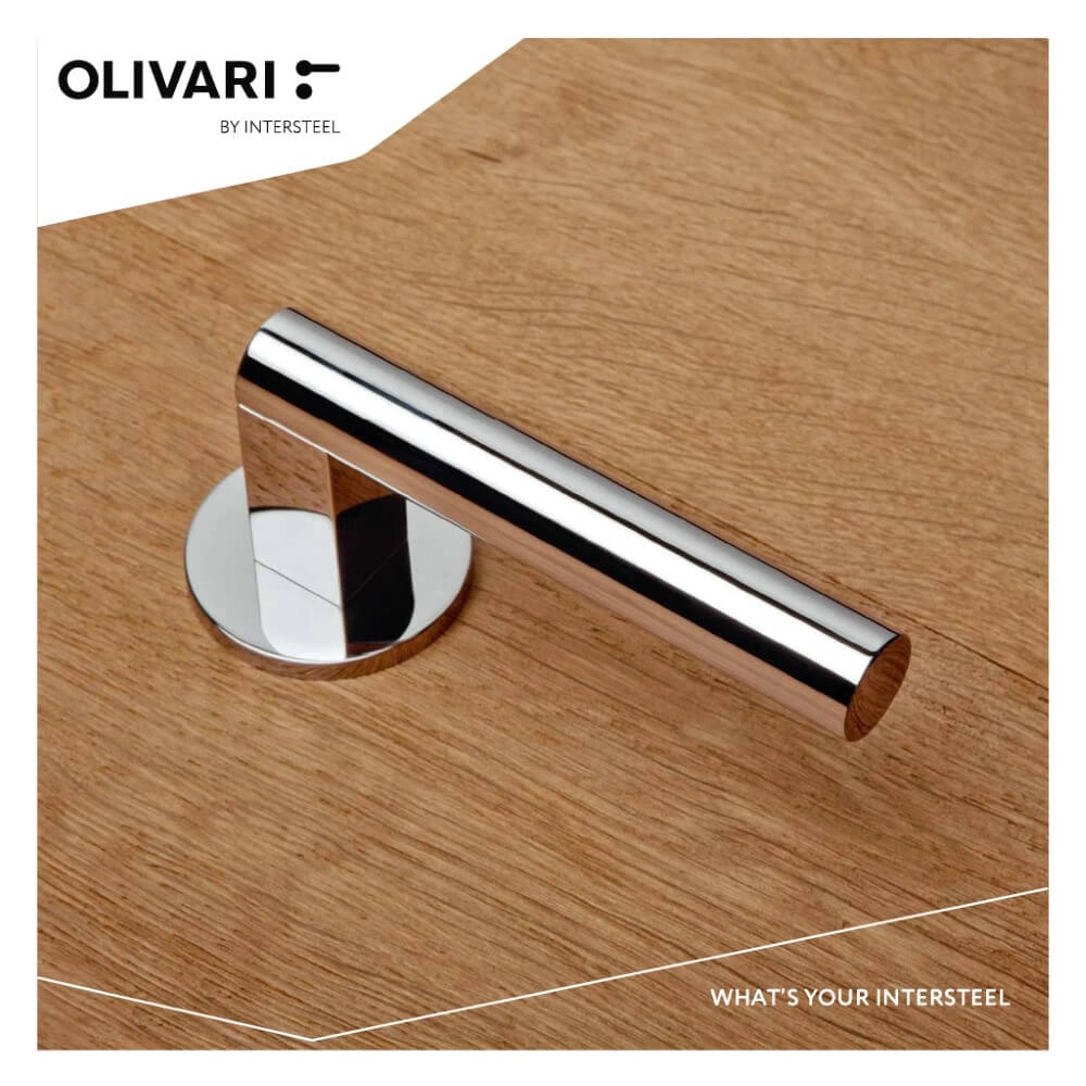 Design door handle Euclide chromium Olivari 8714186477700