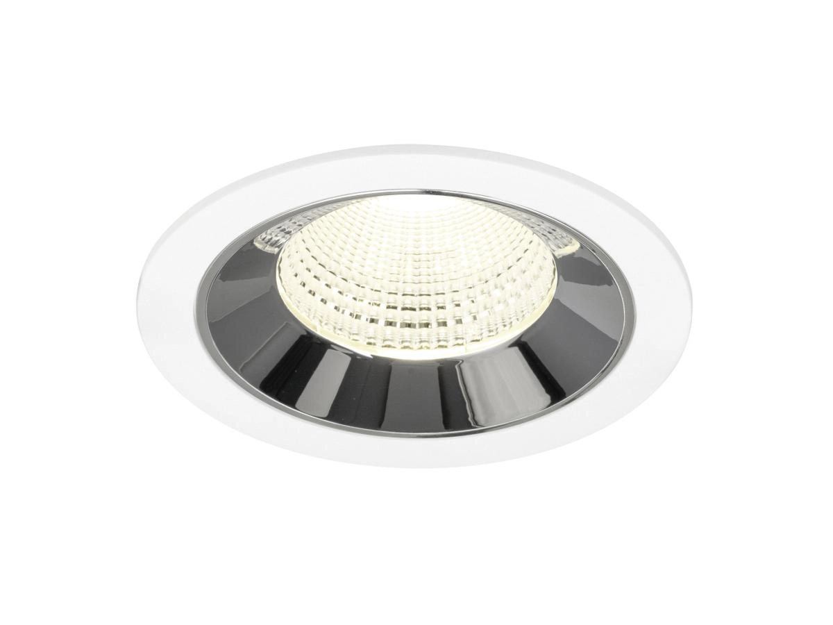 Recessed spotlight Numinos L white/chrome 4000K - 55deg