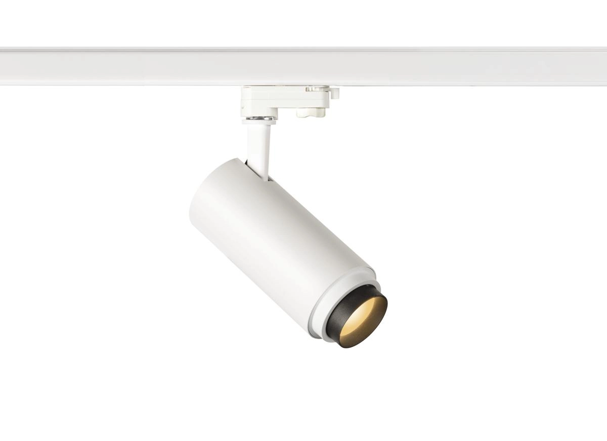 Railspot 3-phase Numinos Zoom M white/black 2700K - 15deg SLV 4024163262040