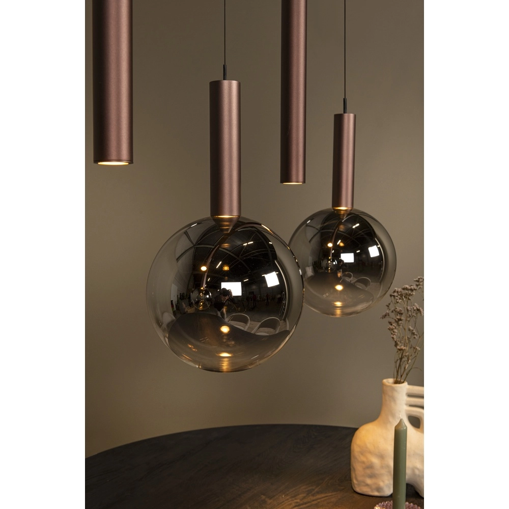 Design pendant lamp Jasmine Copper 7-lights Premium by Lucide 5411212741295