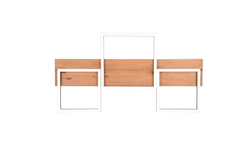 Wooden LED ceiling lamp Harper 3-light Trio 4017807524994