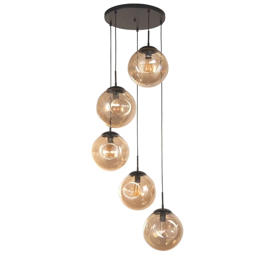 Design pendant lamp Punch 5-light