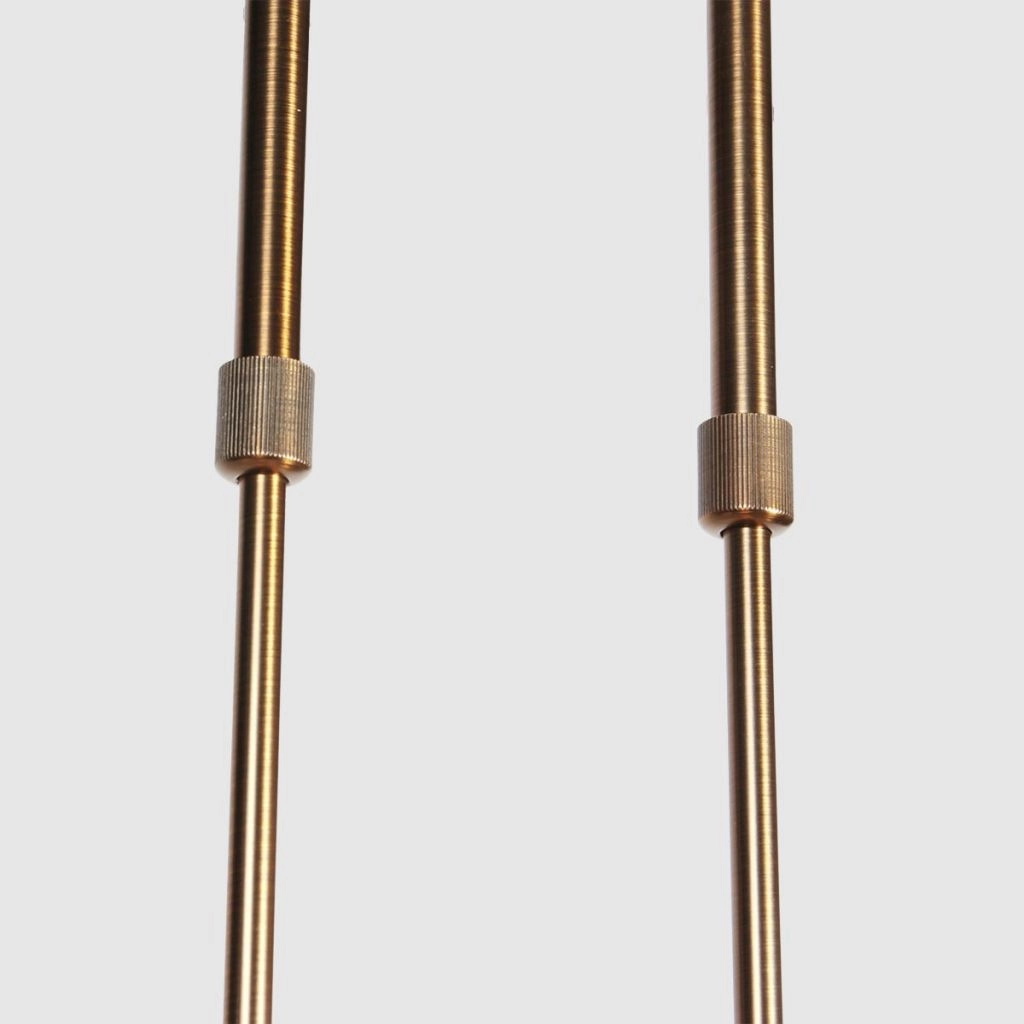 Classic pendant lamp Anthea 2-light bronze Steinhauer 8712746180206