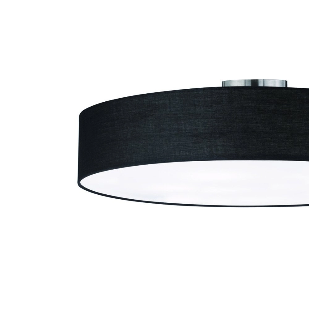 Ceiling light Hotel 65cm black Trio 4017807369304