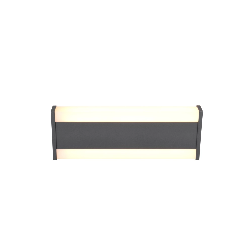 Wall lamp Dawson Design anthracite 30cm Trio 4017807603484