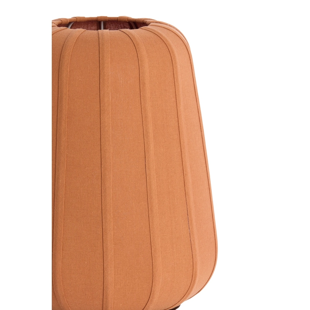 Bedside Lamp Bibury Ø 20cm - terracotta linen Light & Living 8717807794224