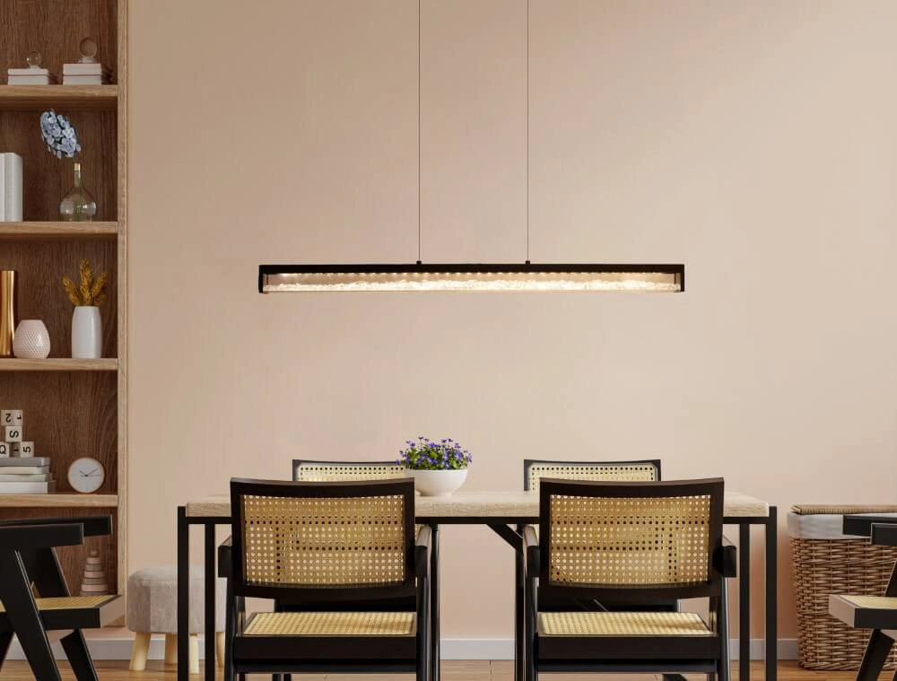 Led pendant light Cardito 1 100cm - black Eglo 9008606267941