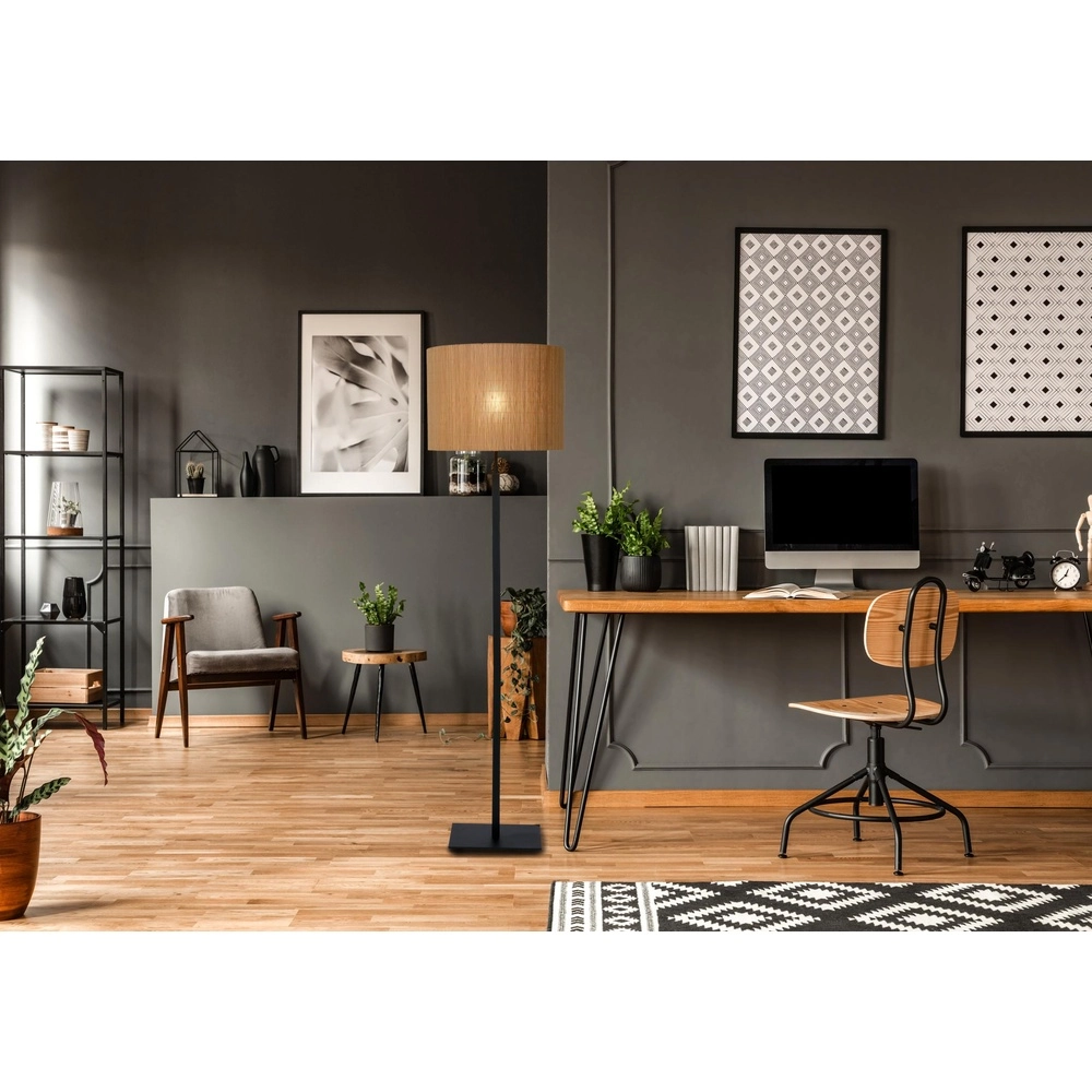 Floor lamp Magius Rattan Lucide 5411212031327